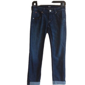 Hudson Bacara Crop straight cuffed jeans. Size 26.